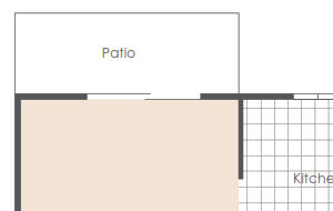 Two bedroom floorplan layout